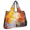 Wrapables Large Foldable Oil Painting Nylon Reusable Grocery Bag, Autumn